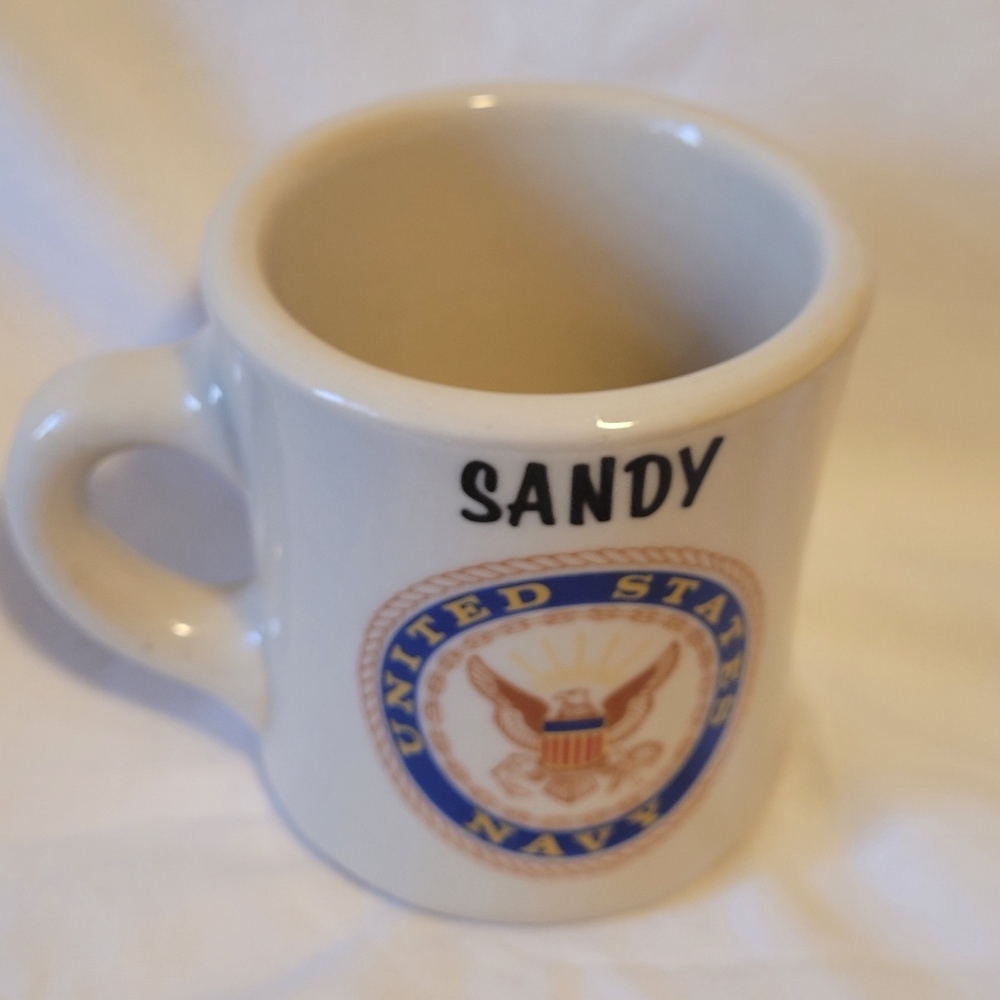 Vintage U.S. Navy Victor “Sandy” E-6 Victor Diner Mug